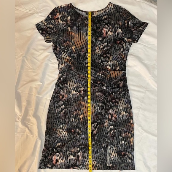 Metaphor Abstract Printed Pattern Dress​ - Picture 2 of 5